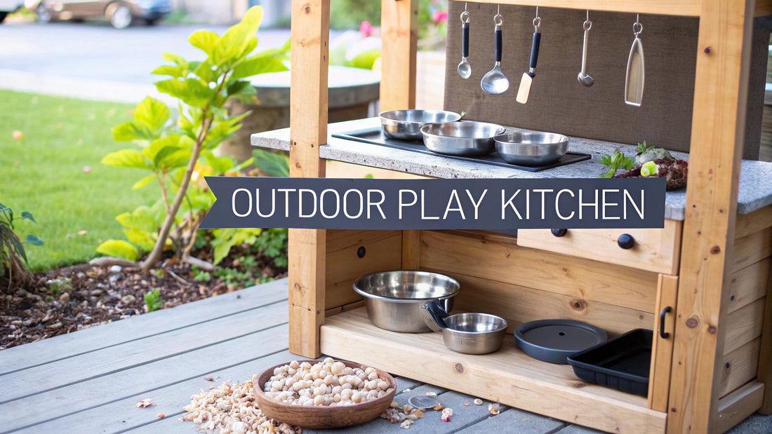 Build a Better Backyard Outdoor Kids Kitchen