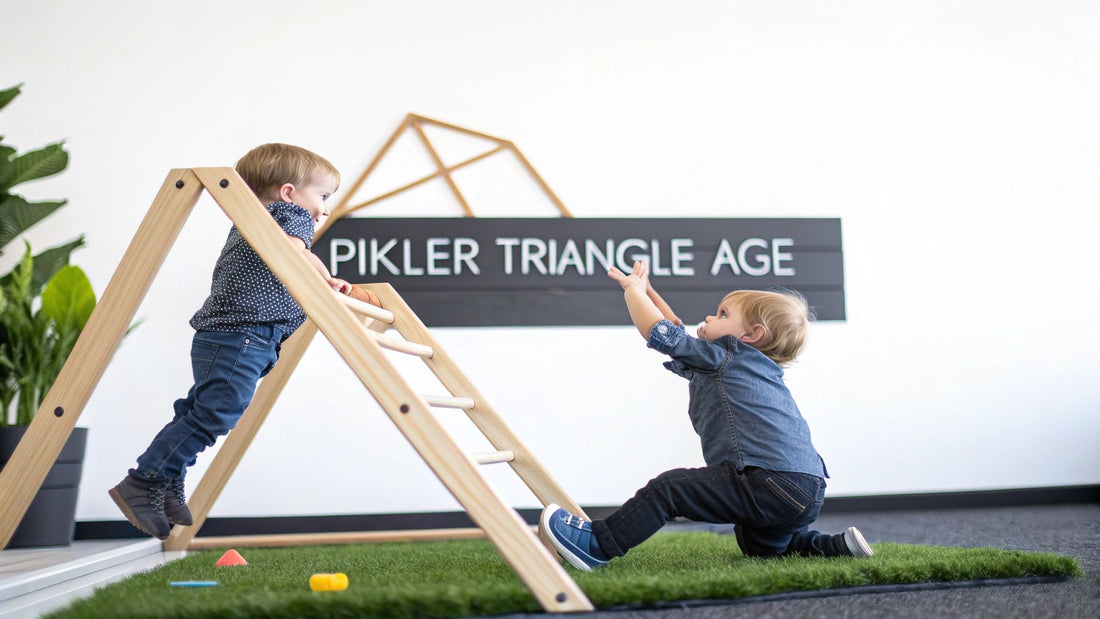 Pikler Triangle Age Guide for Modern Parents