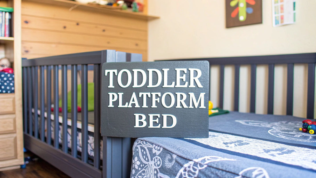 Choosing a Toddler Platform Bed A Parent's Guide