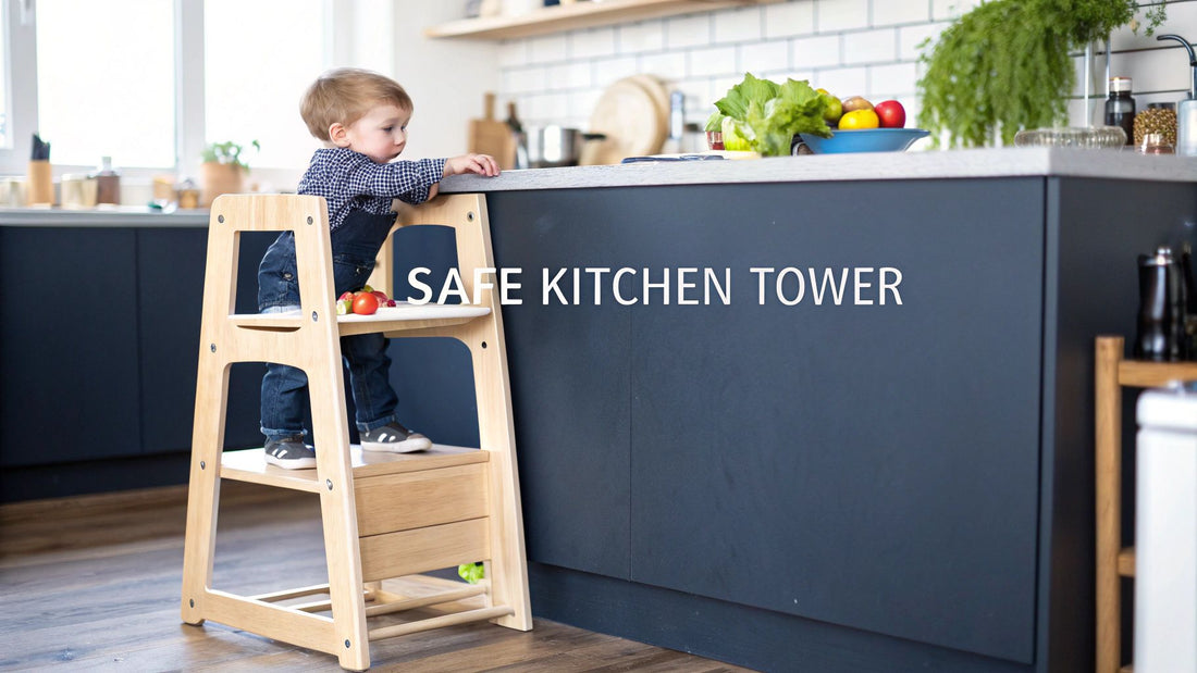 A Parent's Guide to the Safest Toddler Tower for Kitchens