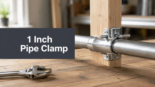 1 Inch Pipe Clamp Guide for Child-Safe DIY Furniture