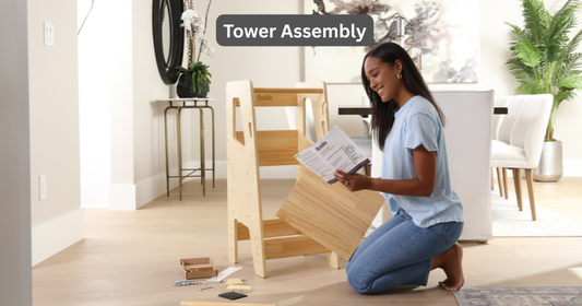 Tower assembly guide