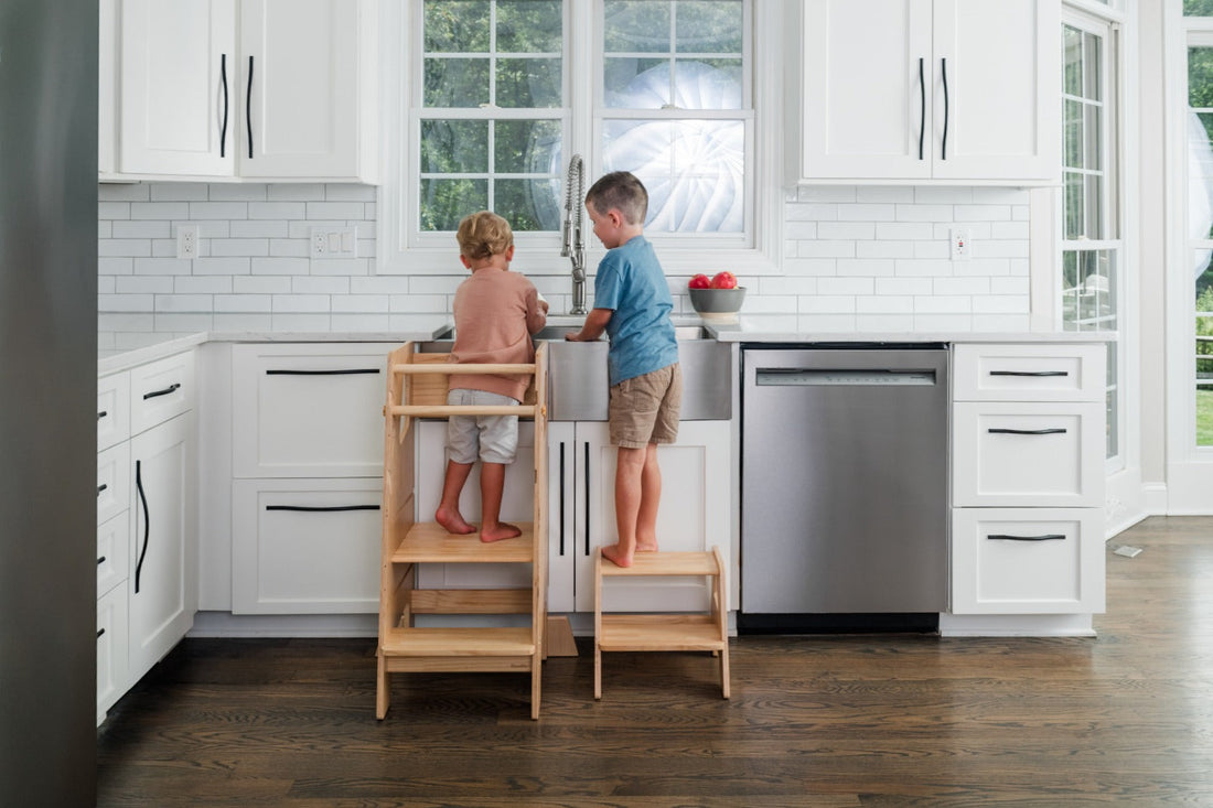 When a Standing Tower Makes More Sense Than a Step Stool