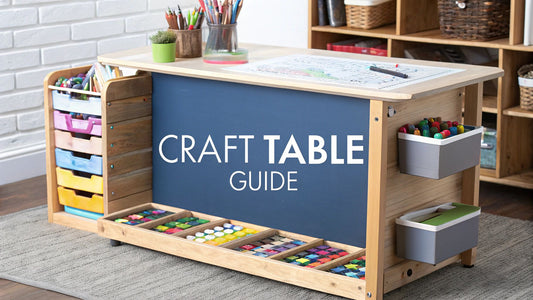 Choosing the Best Art and Craft Table with Storage for Kids