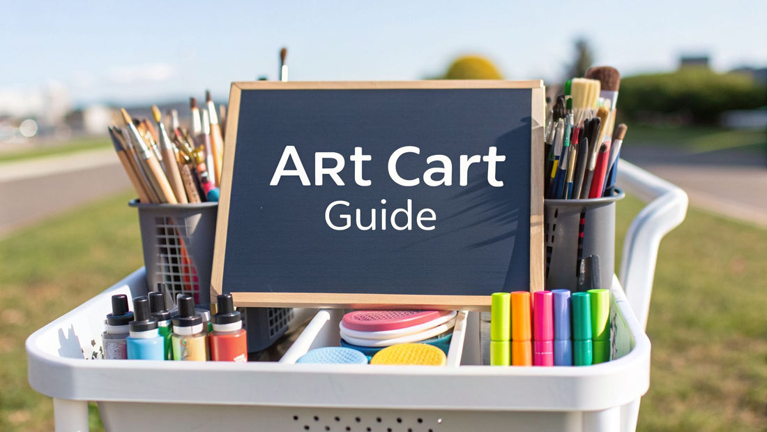 The Ultimate Art Storage Cart Guide for Creative Kids