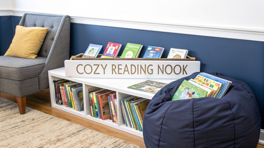 Book organizer for kids: 7 Tips for a Neat, Cozy Reading Space