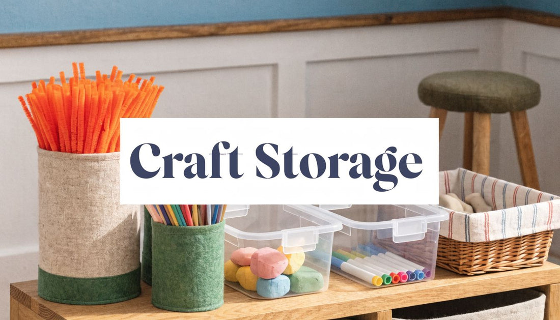 Childrens Craft Storage: Organize for Creative Play