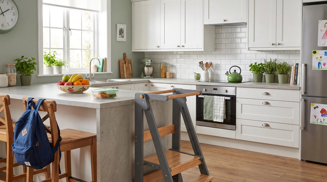 5 Kitchen Helper Tower Rules to Teach Before Cooking