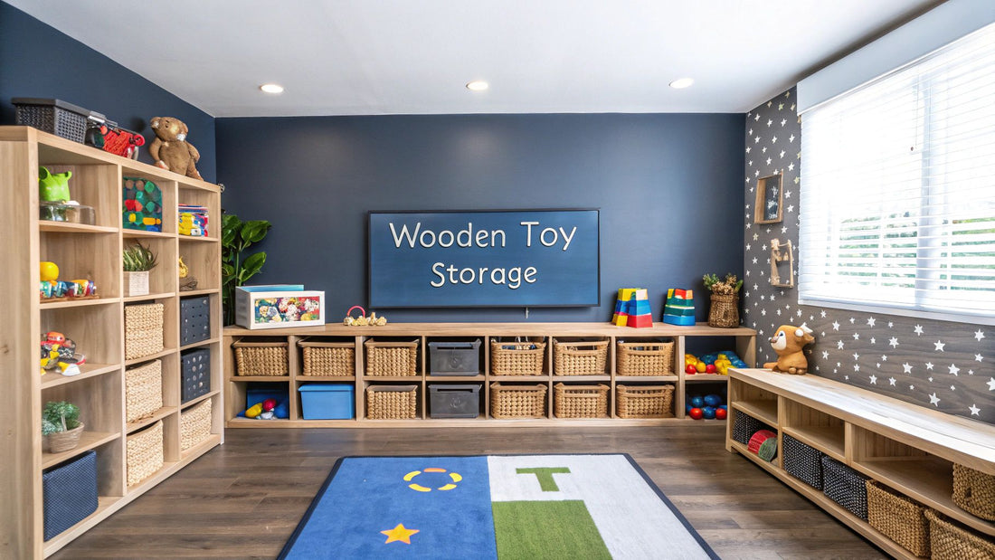 Wooden Toy Storage Ideas for a Tidy Home
