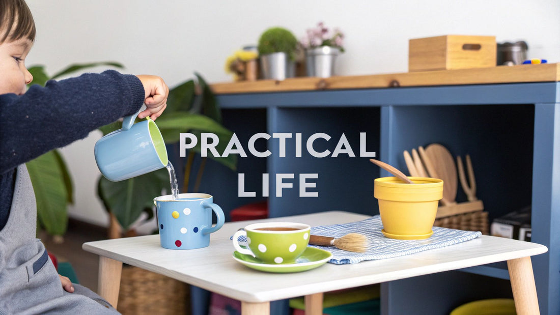 Montessori at Home: practical life activities in montessori