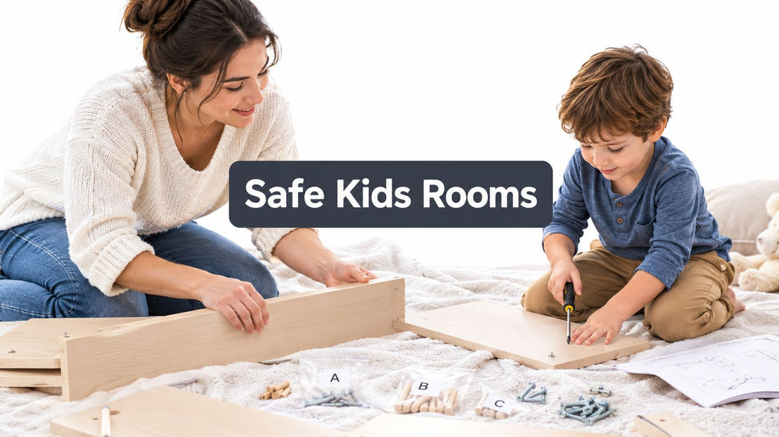 Furniture Assembly Instructions for Safe Kids Rooms
