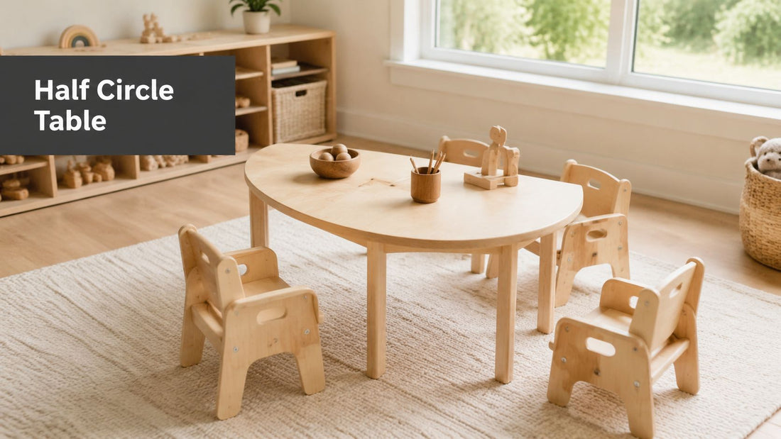 Half Circle Tables: Safe & Creative Kids' Spaces
