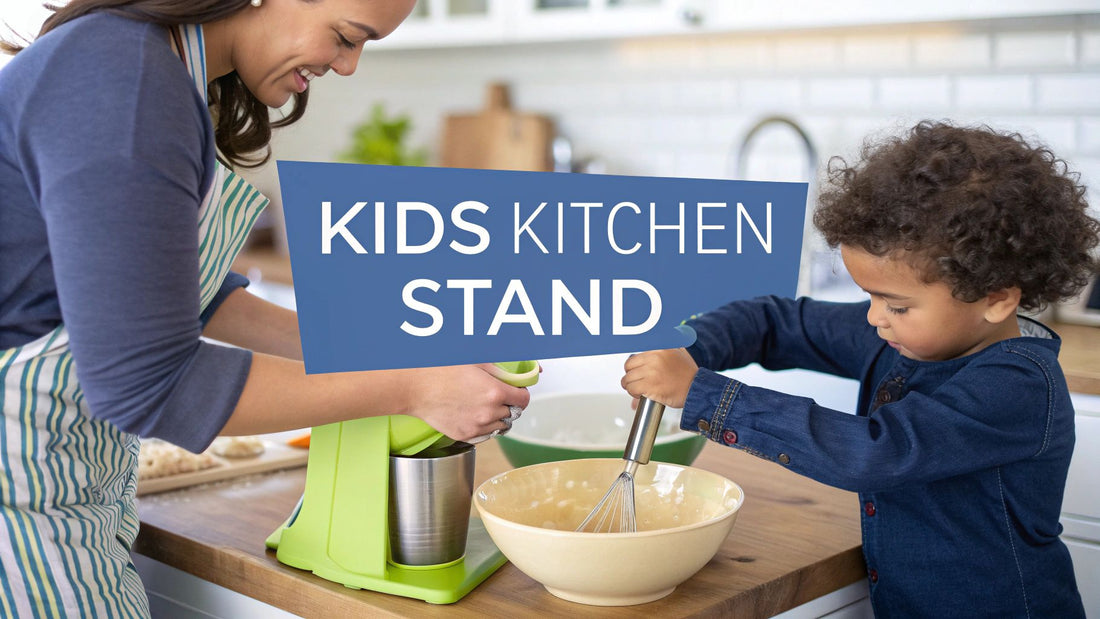 Discover kids kitchen stand: Safe & Fun for kids
