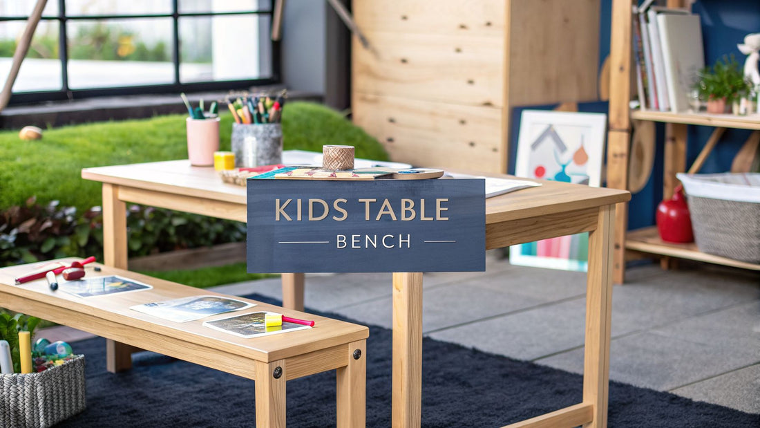 The Ultimate Guide to a Kids Table with Bench