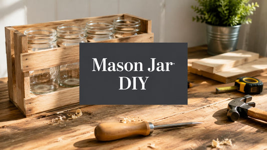 DIY Mason Jar Holder: A Family-Friendly Building Guide