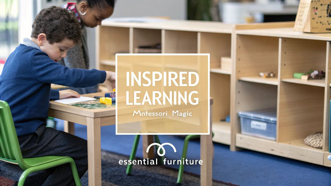 montessori classroom furniture: Essentials for an Inspiring Learning Space