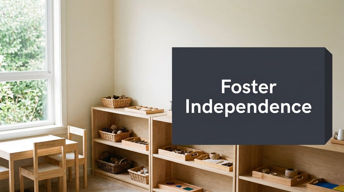 Montessori Learning Environment: Foster Independence