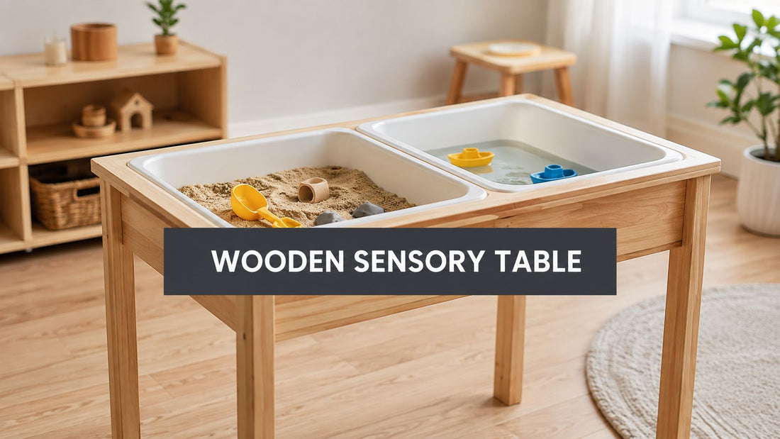 Wooden Sensory Table Guide: Safe Play for Kids