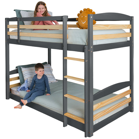 Solid Wood Kids Bunk Bed