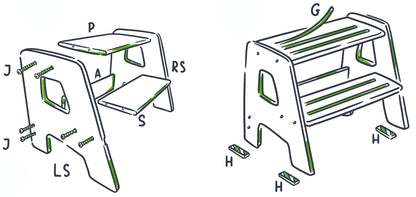 Step Stool - Replacement Parts