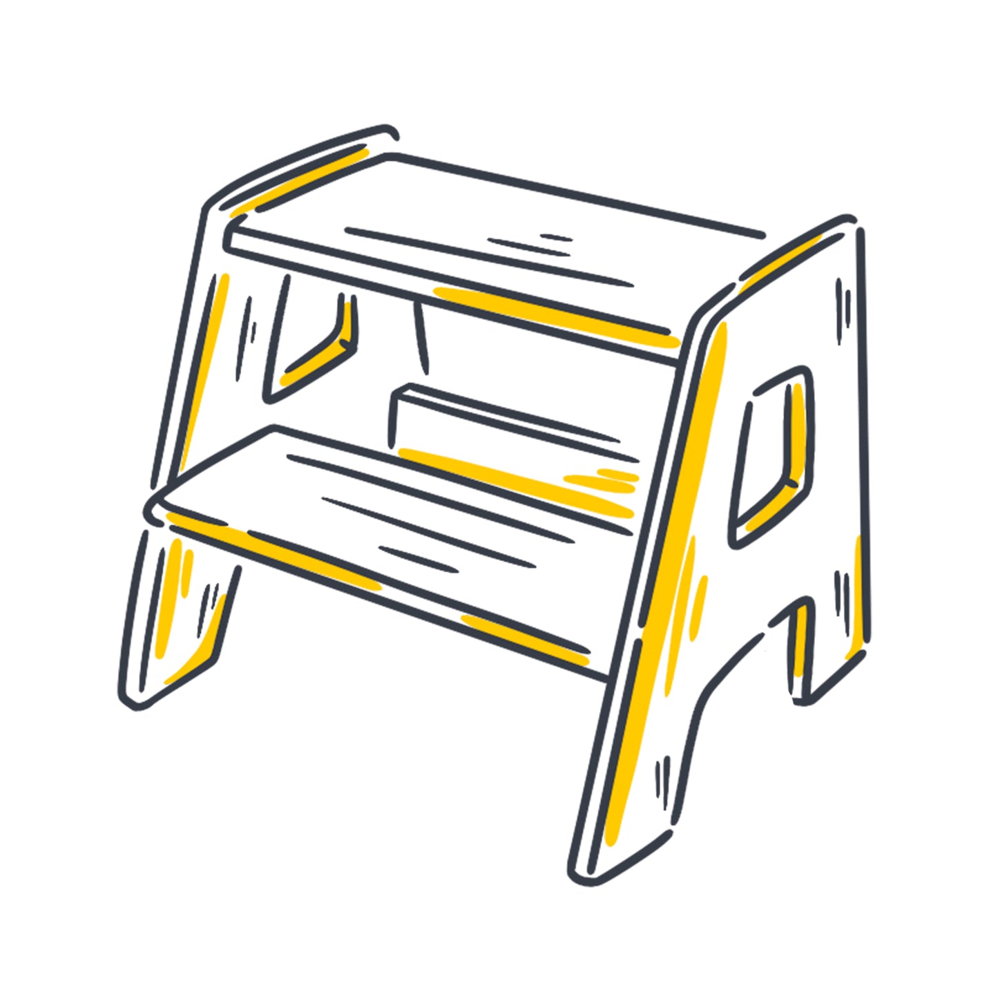 step stool - replacement parts