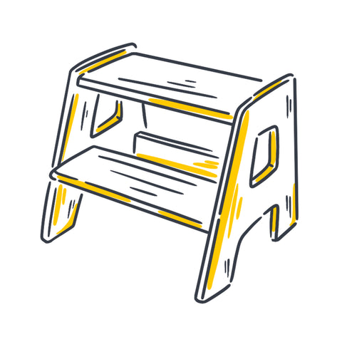 Step Stool - Replacement Parts