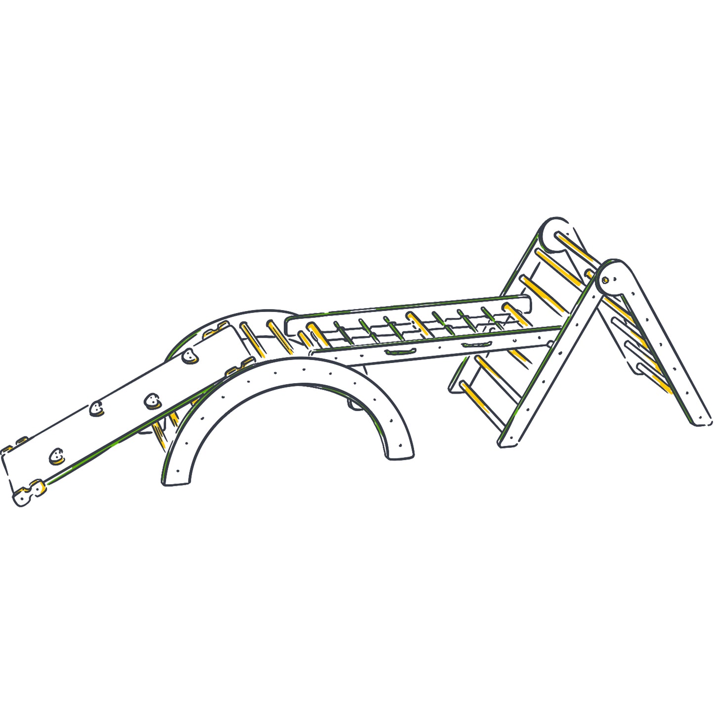 climbing set - replacement parts