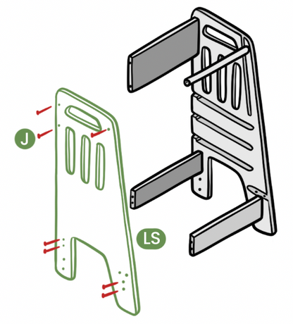 Standing Tower with Door - Replacement Parts