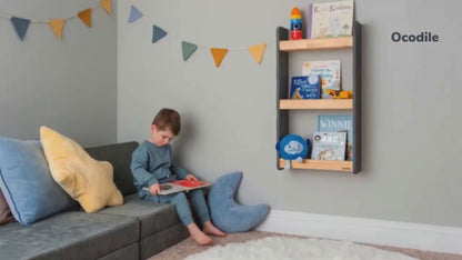 Montessori Floating Nursery Bookcase