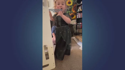 Standing Toddler Tower with Sliding Safety Door