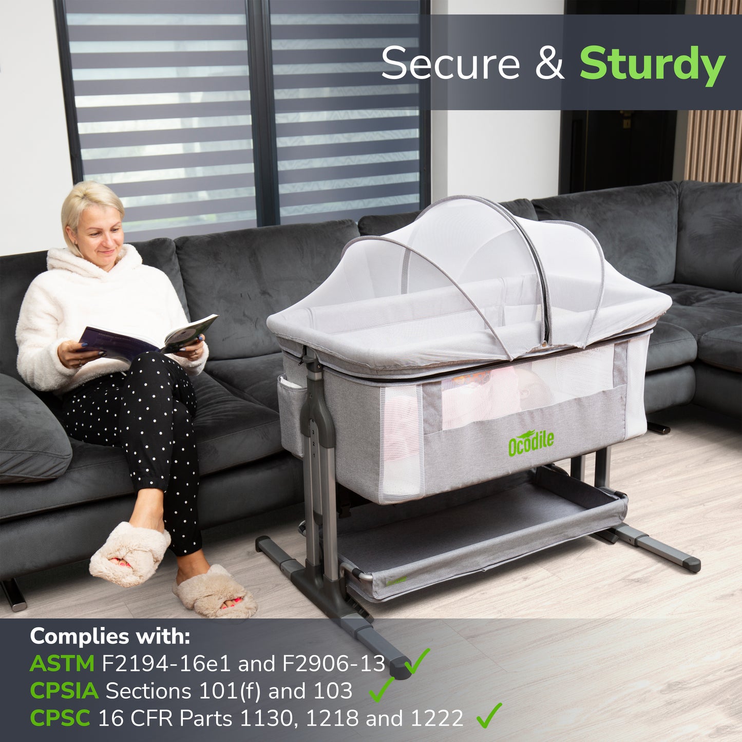 The Cozy Cradle by Your Side:The Comfort of a Bedside Sleeper for Baby, by  Ebni Viljoen, Jan, 2024